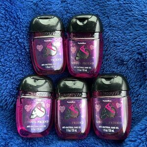 BBW 5pc Antibacterial Hand Gel Ghoul Friend